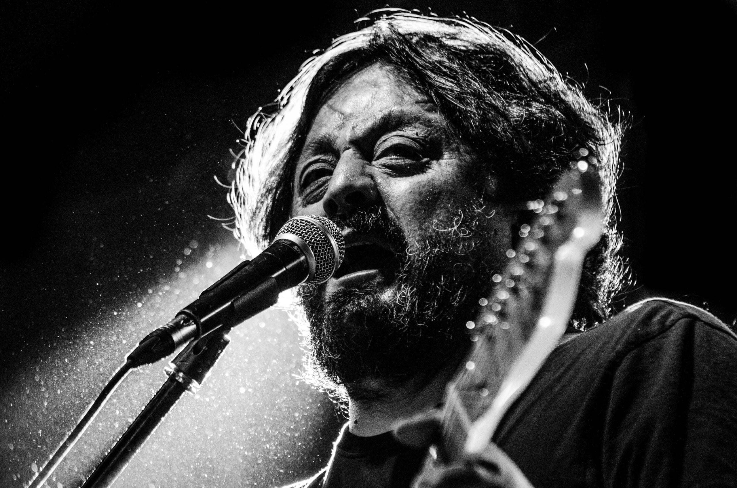 Javier, vocalista de La Rata Bluesera