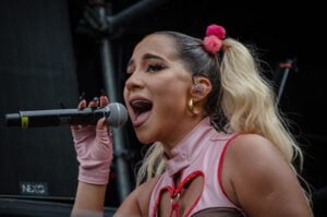Princesa Alba durante su presentación en el Festival Liberadxs