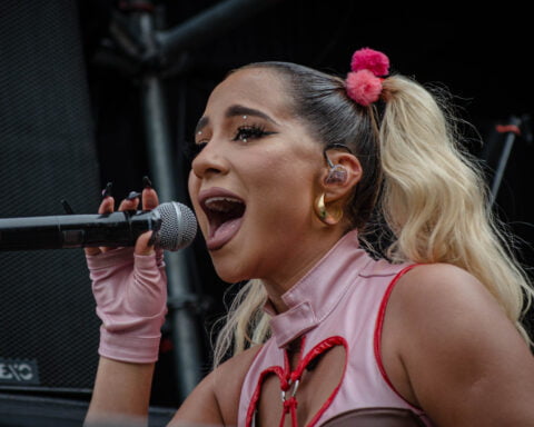 Princesa Alba durante su presentación en el Festival Liberadxs