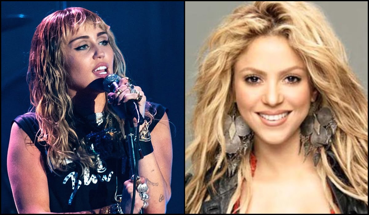 Miley Cyrus y Shakira