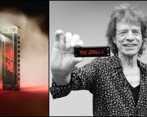 Mick Jagger lanzó esta armónica con su nombre