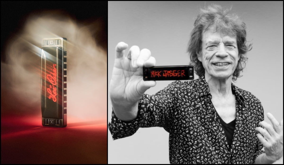 Mick Jagger lanzó esta armónica con su nombre