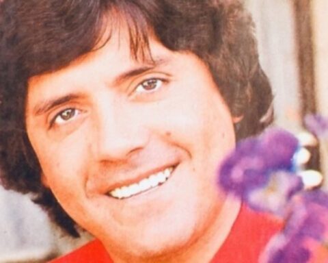 el cantante Galo reyes en una foto de su juventud