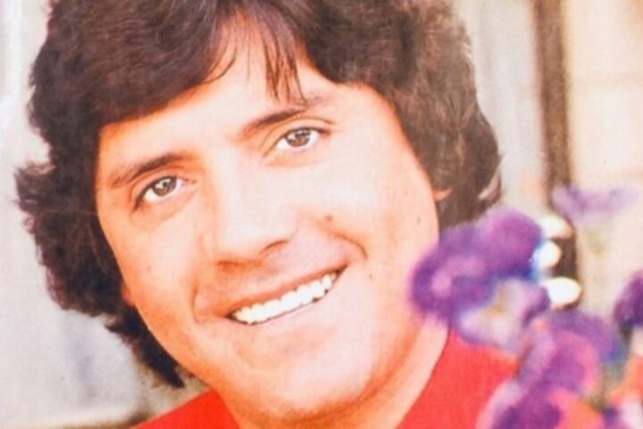 el cantante Galo reyes en una foto de su juventud