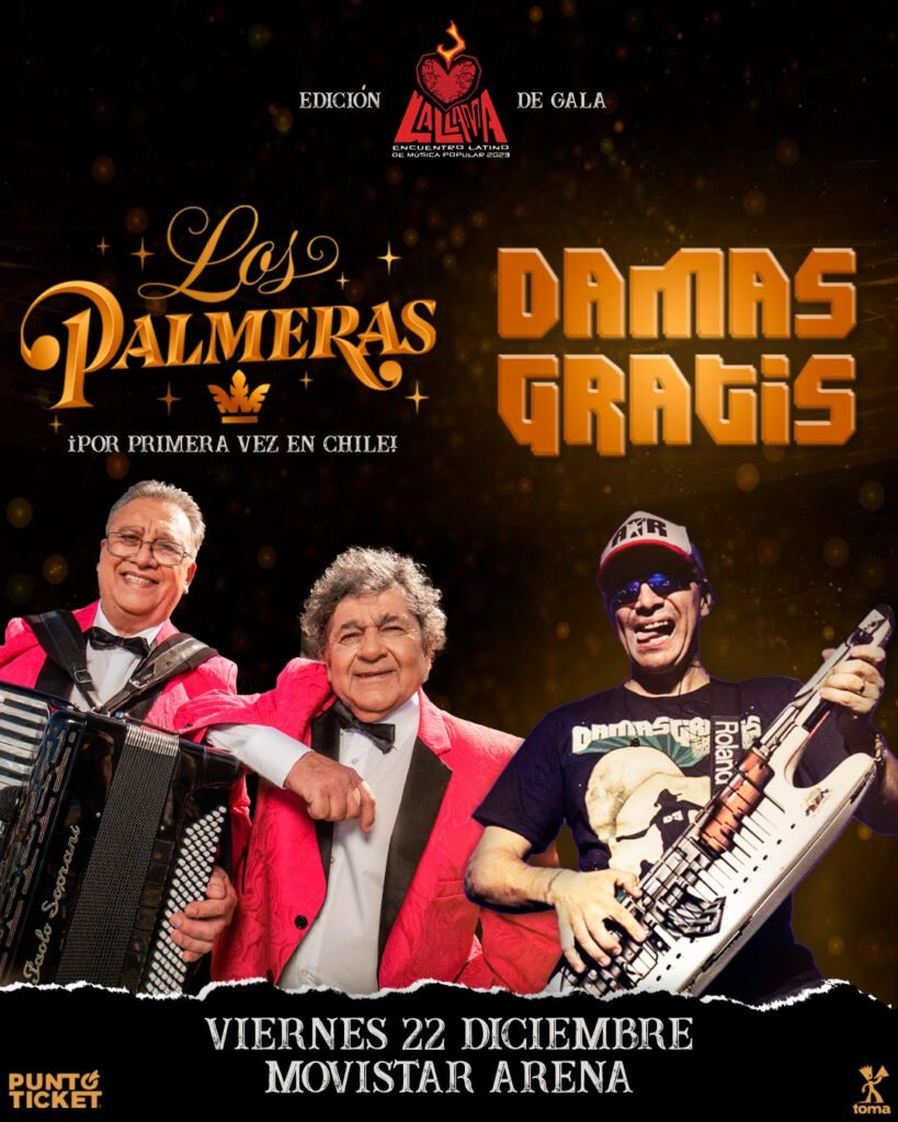 ¿Mejor manera de terminar el año? Los Palmeras y Damas Gratis juntos en Chile 4 unnamed 7