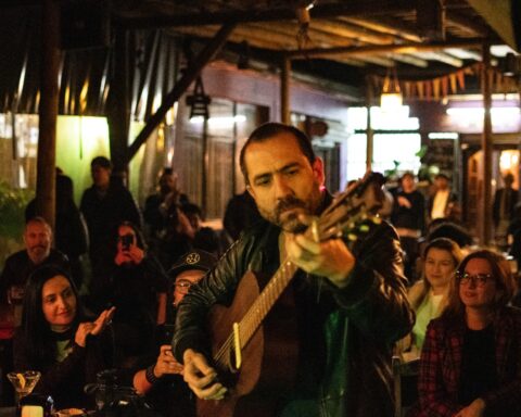 Ángelo Pierattini en la Quinta Newka, ciudad de Los Ángeles