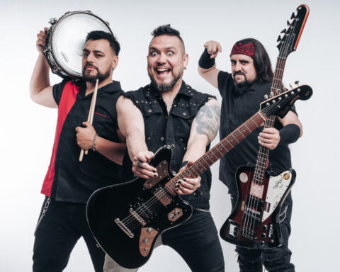 los integrantes de la banda chilena MAL PROFESOR