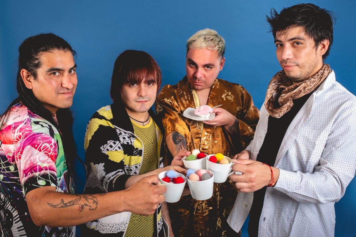 la banda chilena Gato llamarada