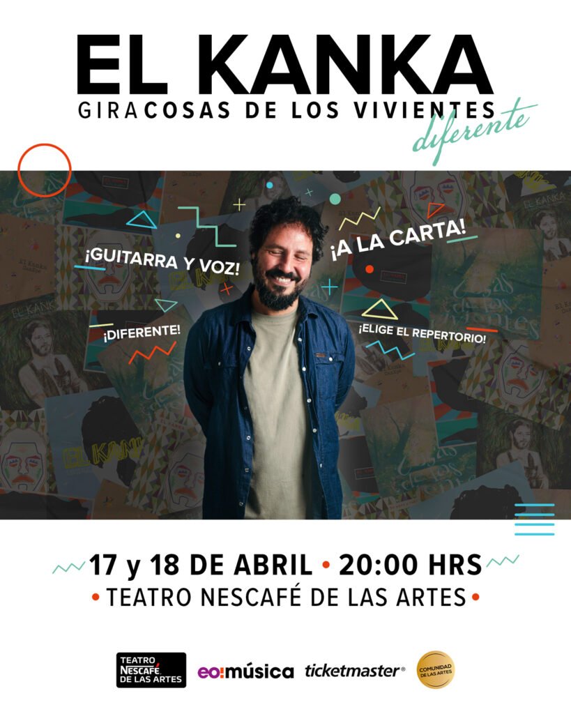 El Kanka regresa a Chile con un show en el que público elige las canciones 1 el kanka 2024 1200x1500