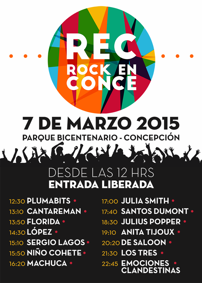 Niño Cohete: El ave fénix del rock chileno renace en REC 2024 2 REC 2015 anunciando a Nino Cohete