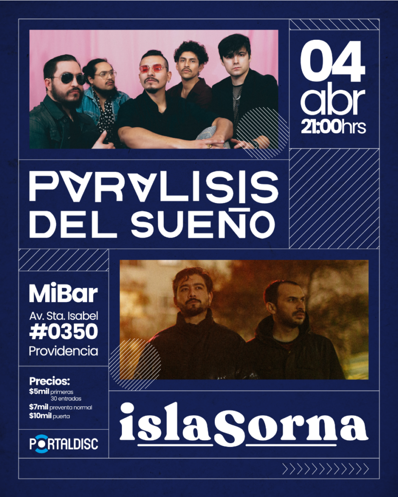 "Parálisis del sueño" anuncia conciertos en Santiago y Concepción 3 paralisi del sueno banda en santiago
