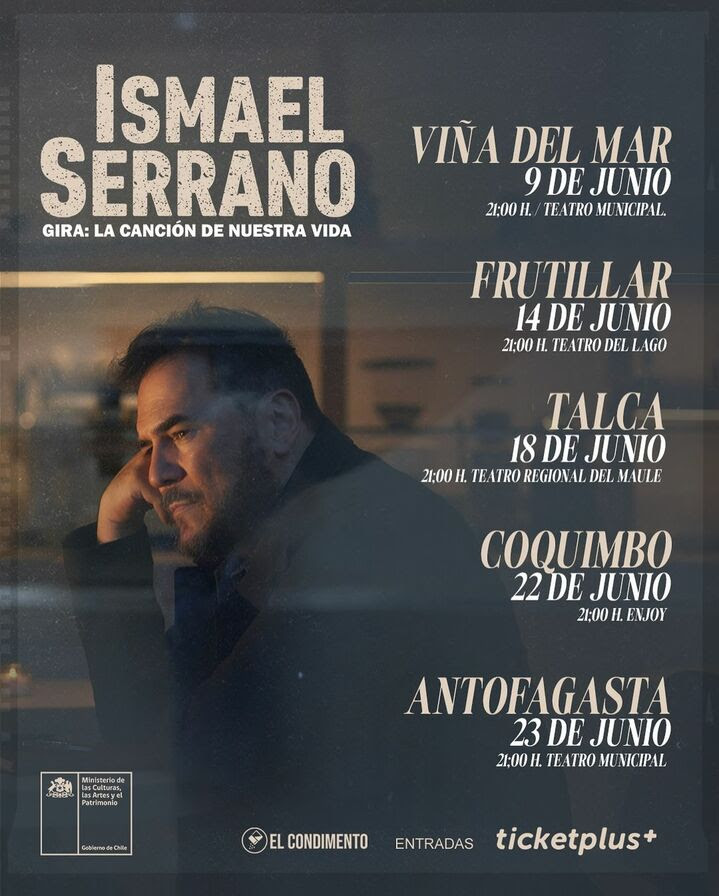 Ismael Serrano: Regreso esperado a Chile con "La canción de nuestra vida" 1 unnamed