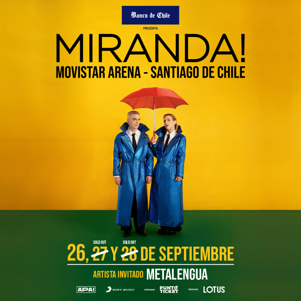 Miranda en Concepción 2024: con "Sold Out" llegan a Biobío 1 Post 1x1 01