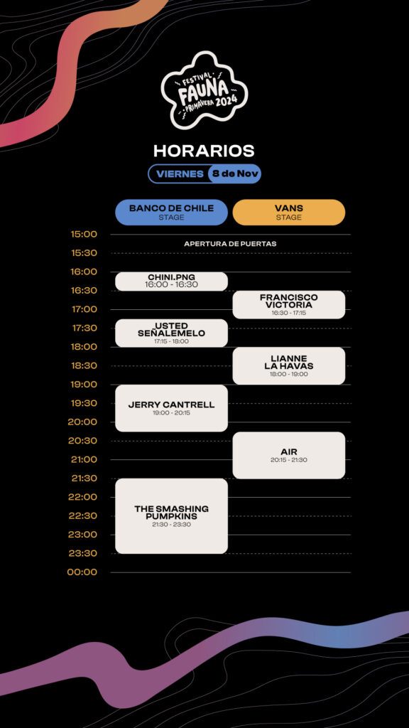 Fauna Primavera 2024 anuncia sus horarios y una sorpresa en el lineup 1 fauna primavera 2024 horarios viernes